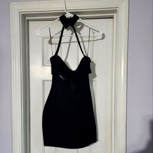 Revolve superdown black mini dress